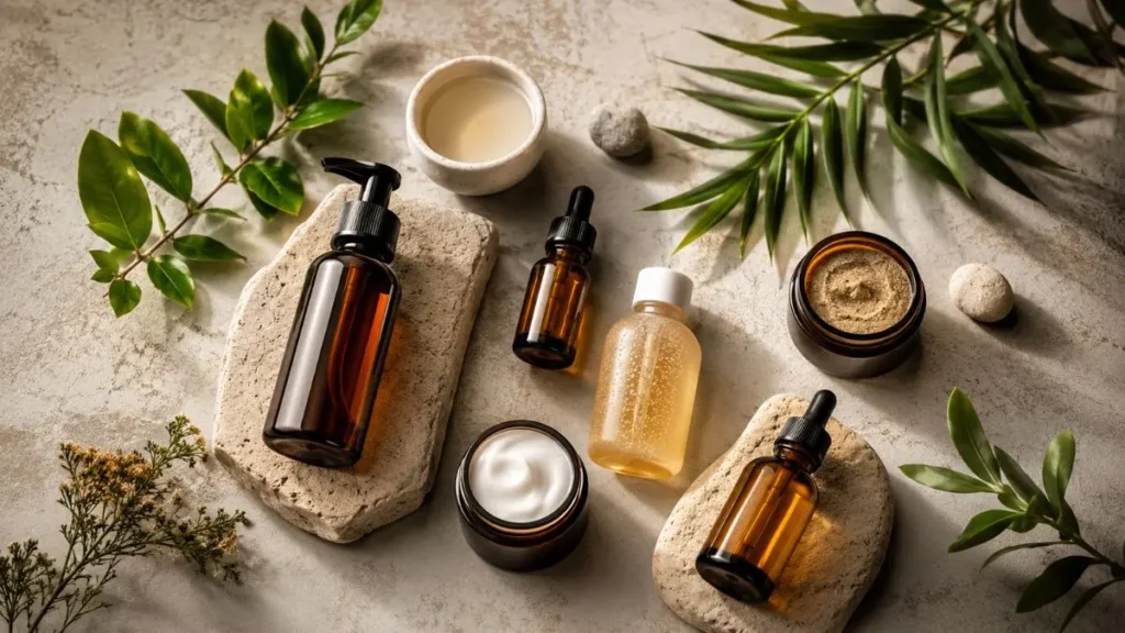 produtos skincare natural rotina cuidados pele ingredientes naturais