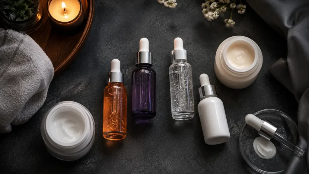 ingredientes skincare pele madura retinol vitamina C niacinamida