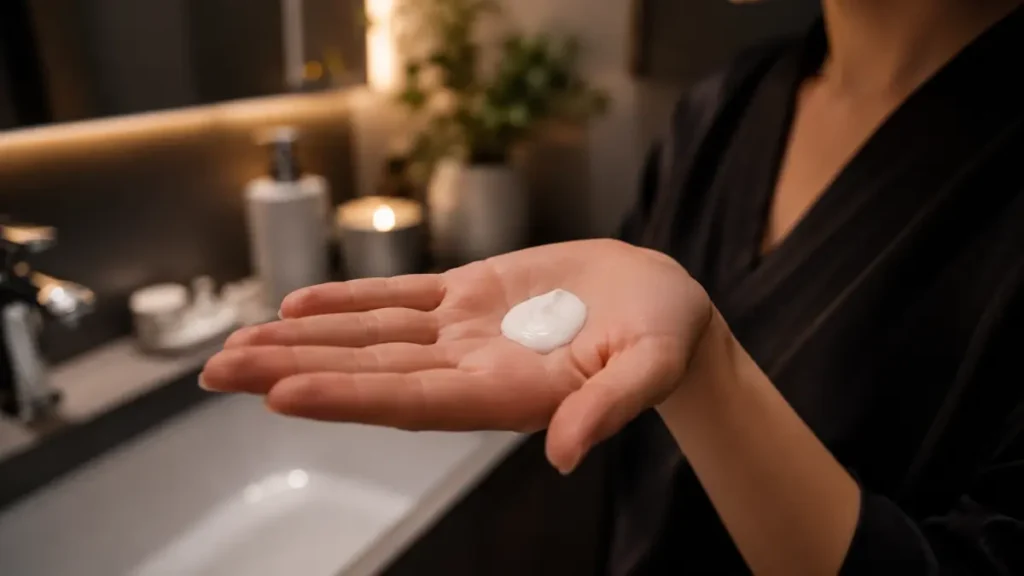 quantidade protetor solar rosto skincare pele madura aplicação correta