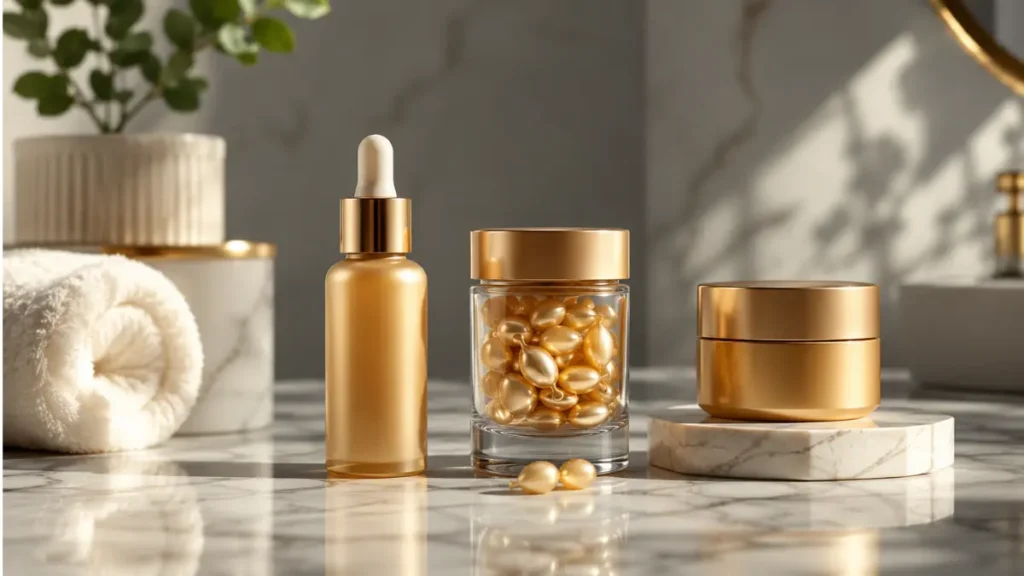 tipos vitamina C skincare ativos antioxidantes