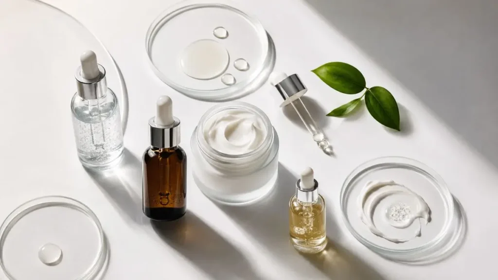 produtos skincare ácidos tratamento poros abertos rotina