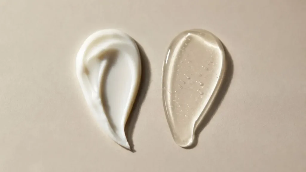 textura protetor solar facial vs corporal comparação