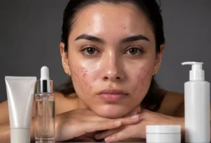 Pele Oleosa com Acne