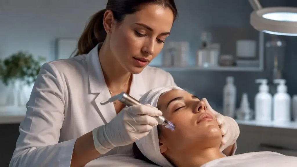 microagulhamento tratamento poros dilatados dermatologista procedimento