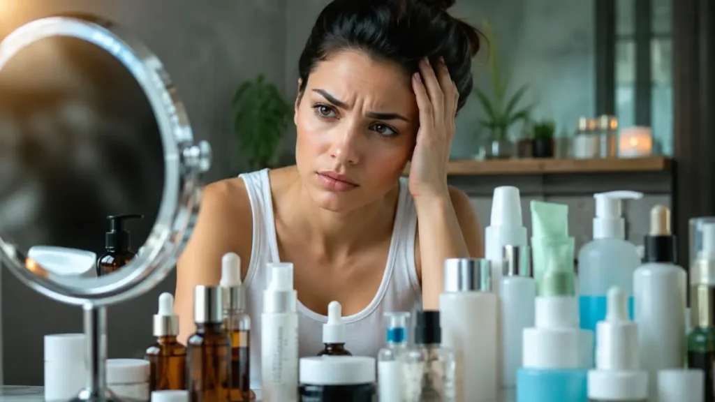 erros comuns rotina skincare pele mista excesso de produtos