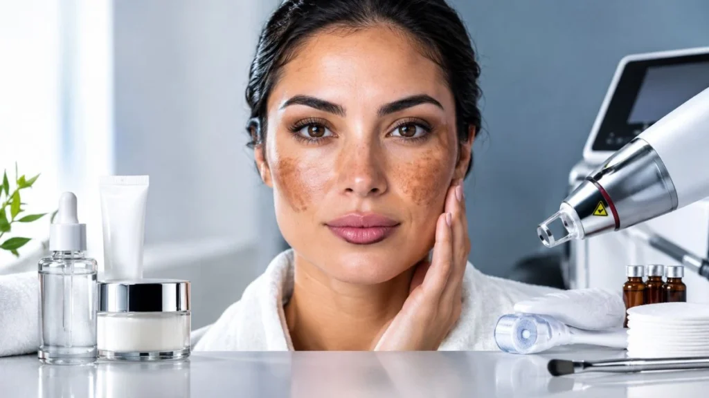 Melasma: Causas, Cuidados e Como Tratar com Segurança 4 Peeling e laser podem tratar melasma?