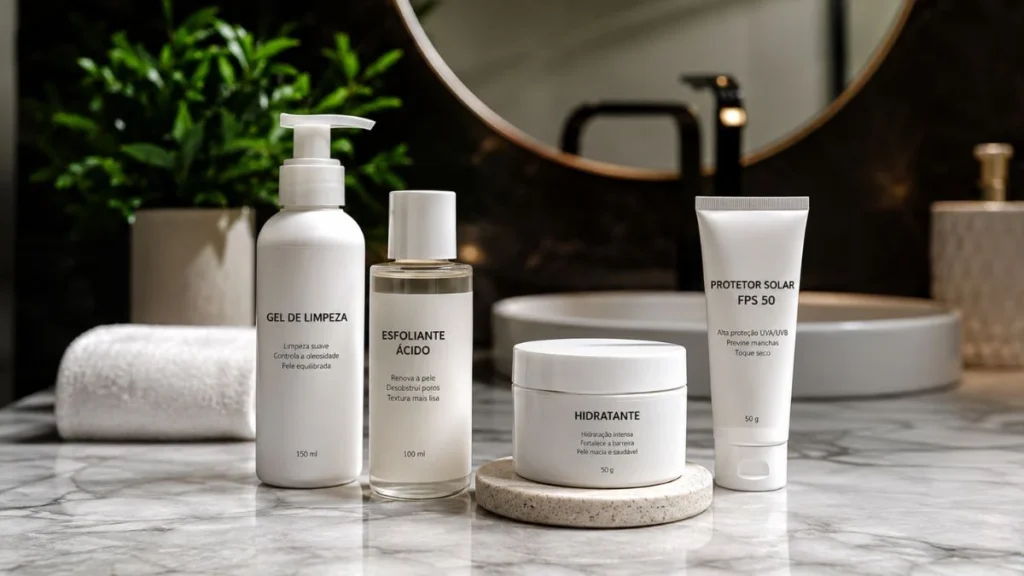 Cravos no Nariz: O Que São, Como Cuidar e Como Prevenir 3 rotina skincare para cravos no nariz produtos
